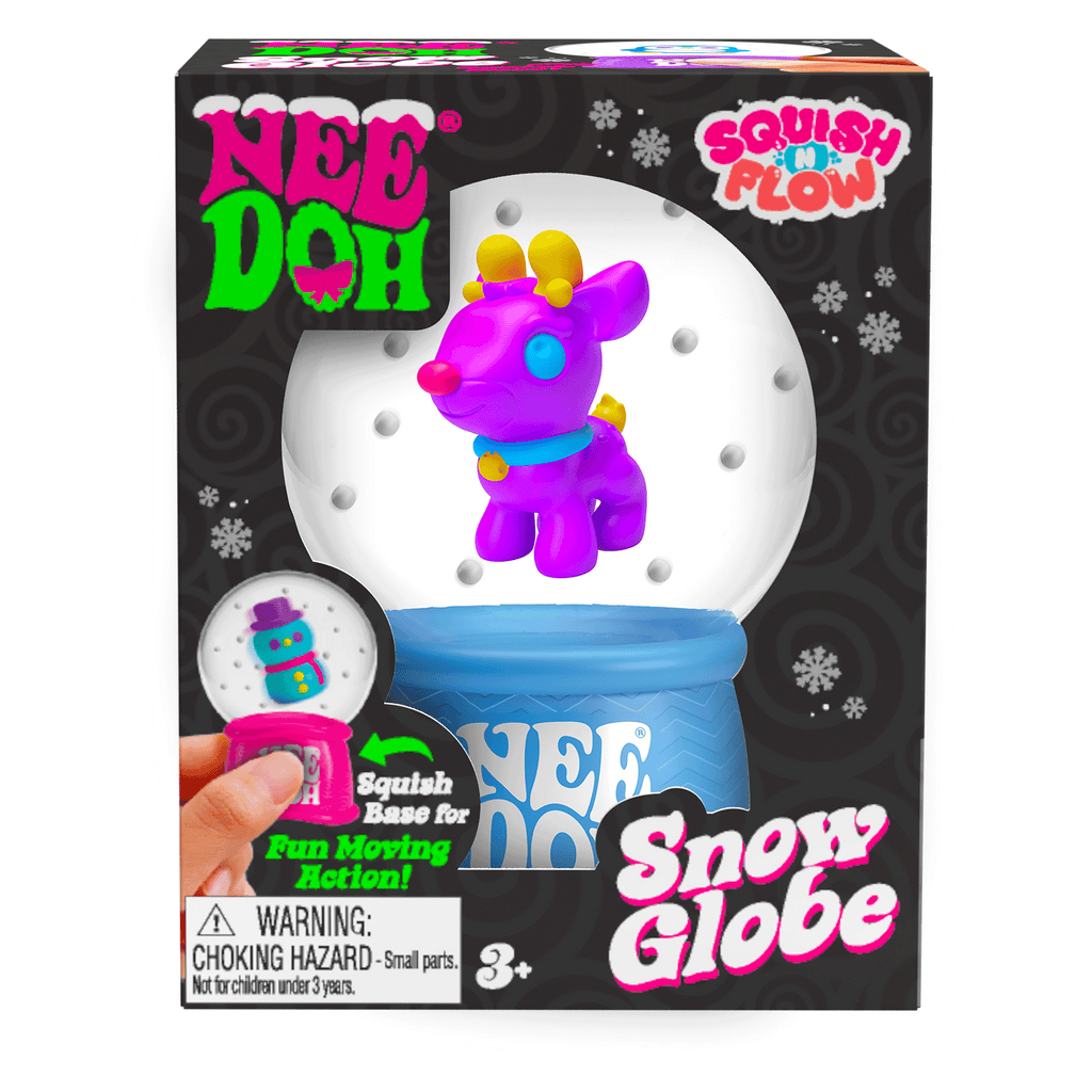 NEEDOH SQUISH N FLOW SNOW GLOBE - JOEP